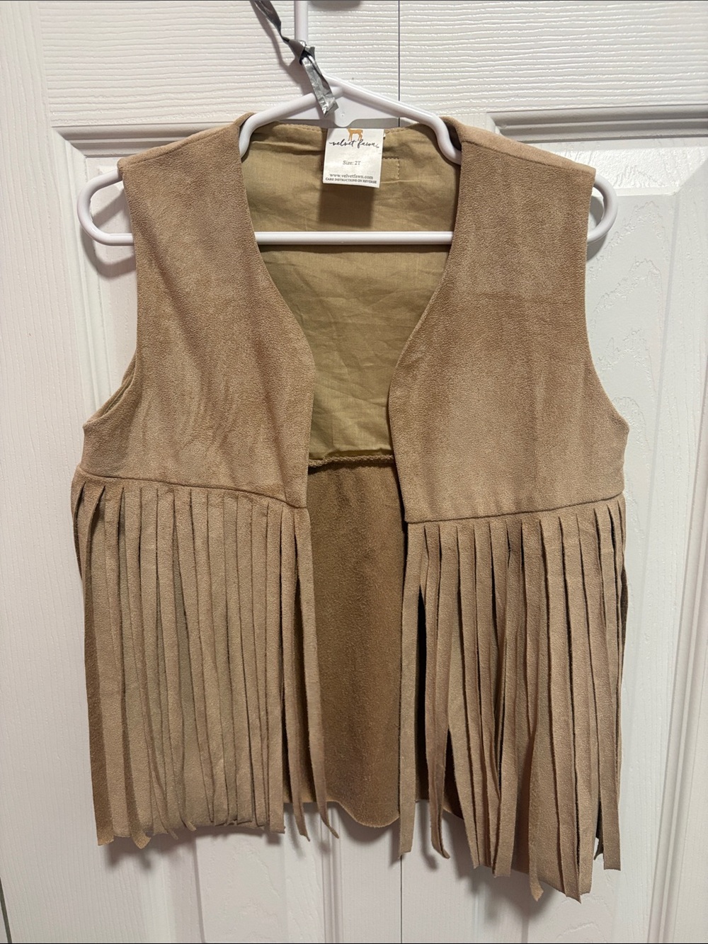 Velvet Fawn Fringe Vest